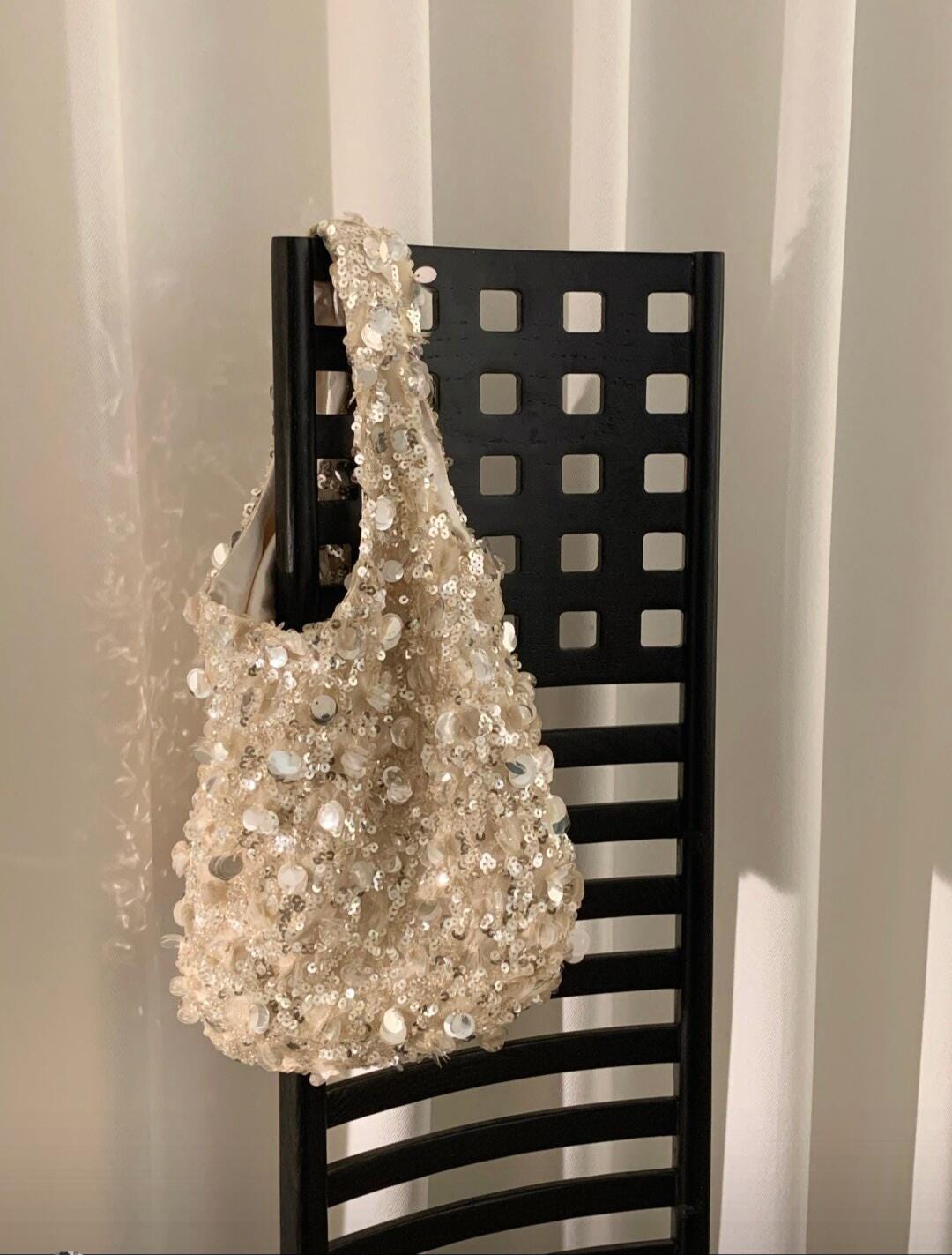 Starry Starry Night Handmade Shoulder bag Banquet Bag Party Bag Wedding Bag