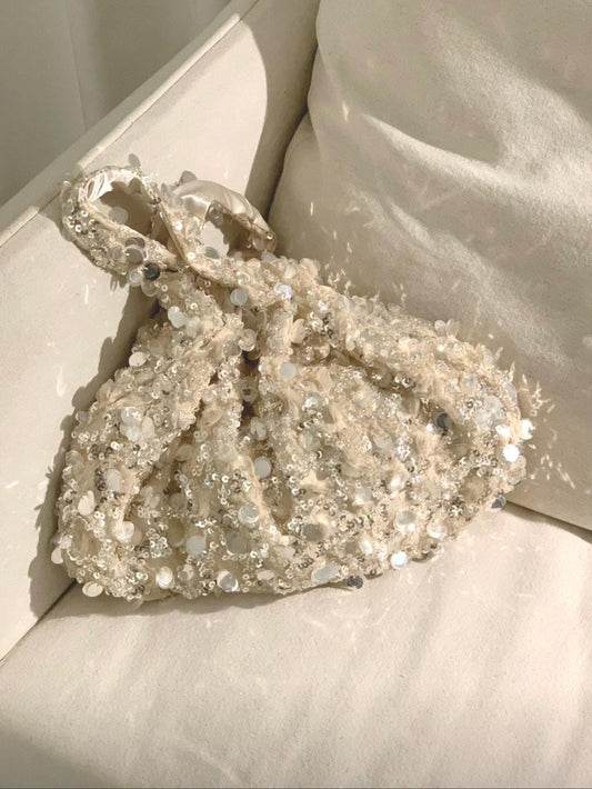Starry Starry Night Handmade Shoulder bag Banquet Bag Party Bag Wedding Bag