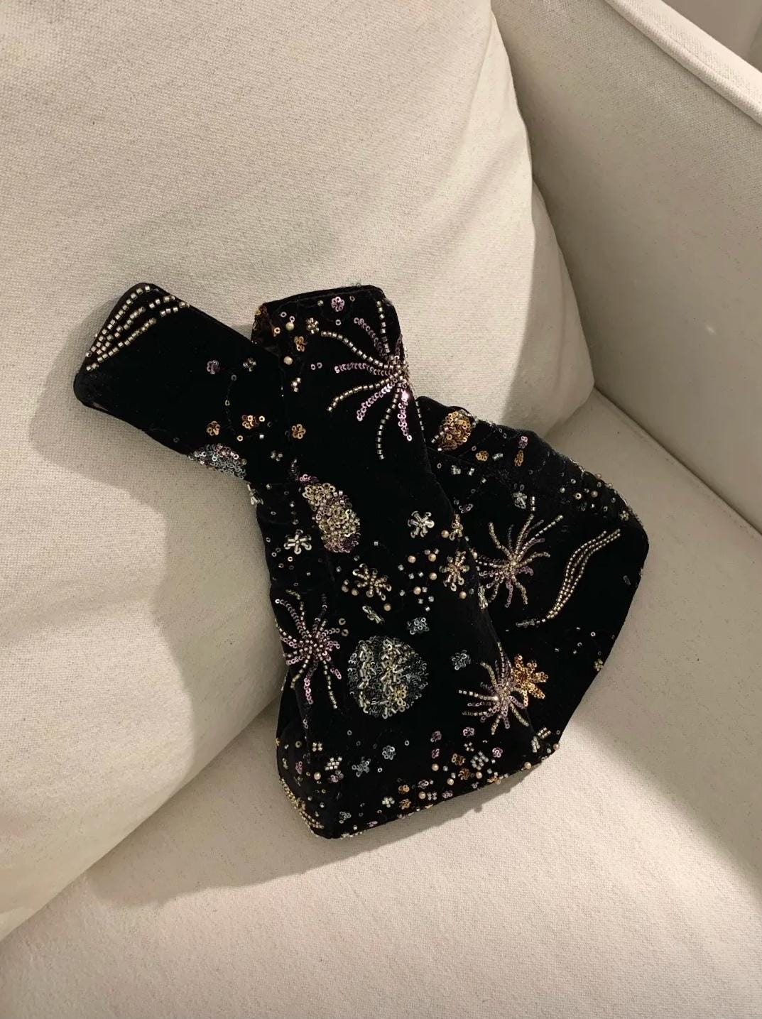 【005】Starlight Beaded Handbag & Wrist Bag